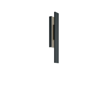 AFX Tru 24" Outdoor LED Wall Sconce - 17W - CCT Selectable - 120-277V - Black