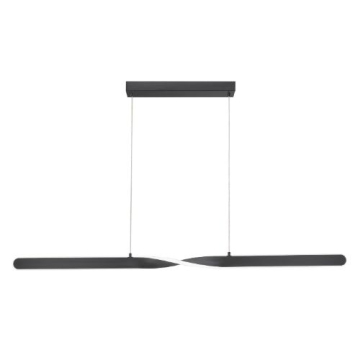 AFX Twist 48" LED Pendant - 3000K - 120V - Black