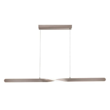 AFX Twist 48" LED Pendant - 3000K - 120V - Satin Nickel