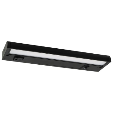 Westgate UCR 12" LED Swivel Under Cabinet Light - 5W - CCT Selectable - (1) Receptacle - 120V - Black