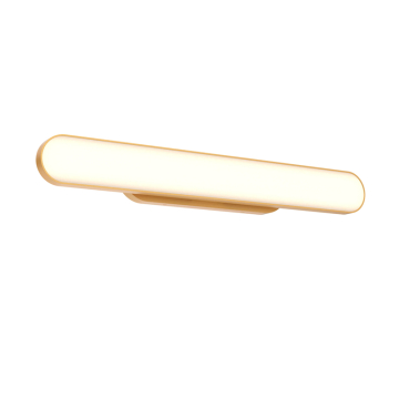 DALS Shift 36" LED Oblong Vanity - 34W - CCT Selectable - 2,680 Lumens - 120V - Gold