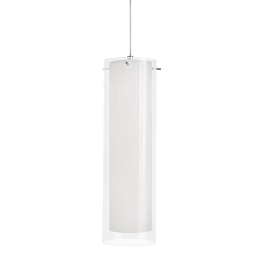 AFX View 5" LED Pendant - 12W - CCT Selectable - 120-277V - Satin Nickel