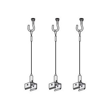 Litetronics 96" Vapor Tight Suspension Mounting Kit