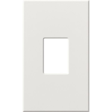 Lutron Vareo Architectural Wallplate - 1 Gang - White