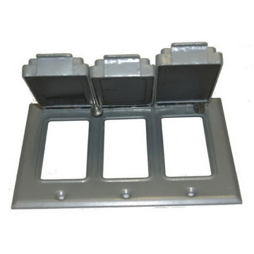 Westgate Three-Gang 3 GFCI Receptacle Cover