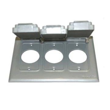 Westgate Three-Gang 3 Single Receptacle Cover