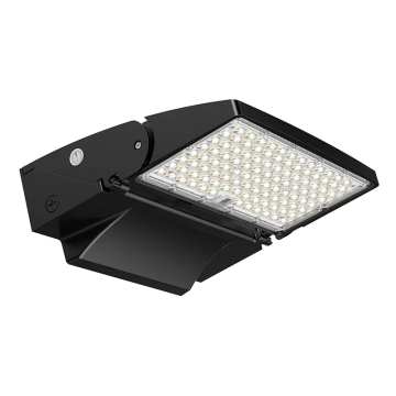 Westgate WAX LED Adjustable Wall Pack - 5,600 Max Lumens - 20 | 30 | 40W - CCT Selectable - Photocell - 120-277V - Black