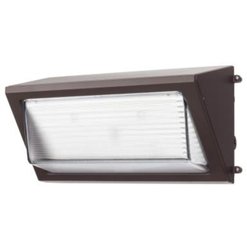 MaxLite WallMax LED Compact Open Face Wall Pack - 16,800 Max Lumens - 80 | 100 | 120W - Photocell - 120-277V - Bronze