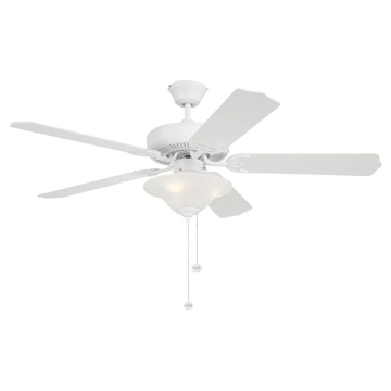 Westgate WFL 52" 5-Blade LED Ceiling Fan - 21W - 3000K - 1,800 Lumens - 120V - White