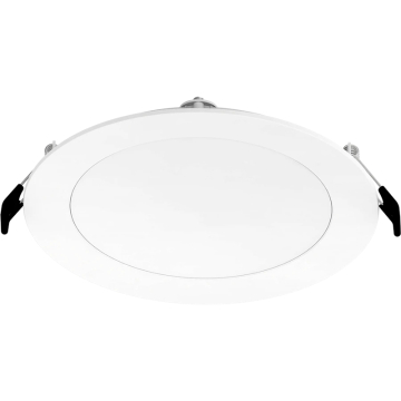 RAB 6" Round LED Edge-Lit Wafer Downlight - Lightcloud Blue - SmartShift - 13W - RGBW Tunable - 850 Lumens - 120V - White Smooth