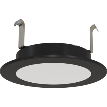 RAB 4" Wafer Retrofit LED Downlight - 800 Lumens - 8W - CCT Selectable - 120V - Black