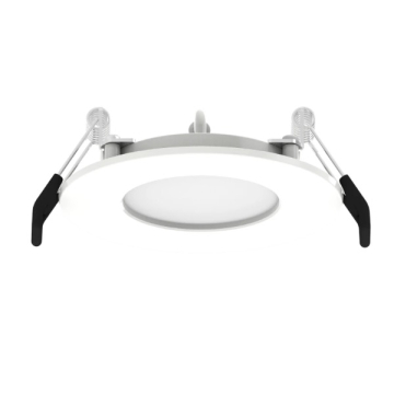 RAB 3" 6W LED Edge-Lit Wafer Downlight - Smooth Trim - CCT Selectable - 120V