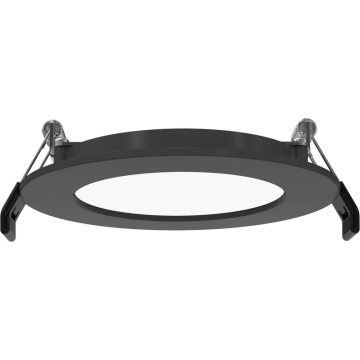 RAB WFRL 4" Round LED Wafer Downlight - 811 Max Lumens - 9W - CCT Selectable - Smooth Trim - Bronze - 120V