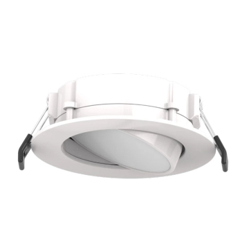 RAB 4" 8W Gimbal Wafer LED Downlight - CCT Selectable - 120V