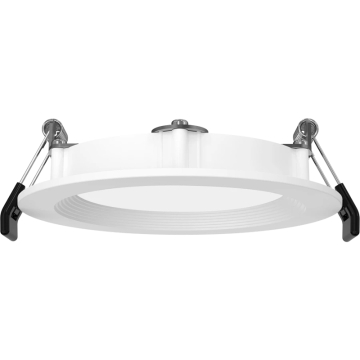 RAB WFRX 4" LED Edge-Lit Wafer Downlight - Baffle Trim - 8 | 10 | 12W - CCT Selectable - 120-277V