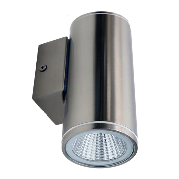 Westgate WMC2 2" LED Cylinder Wall Mount  - 5W - CCT Selectable - 500 Lumens - 12V - Brushed Nickel