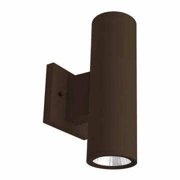 Westgate WMC2 2" LED Cylinder Wall Mount - Up/Down Light - 12W - CCT Selectable - 800 Lumens - 120V - Bronze
