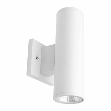 Westgate WMC2 2" LED Cylinder Wall Mount - Up/Down Light - 12W - CCT Selectable - 800 Lumens - 120V - White