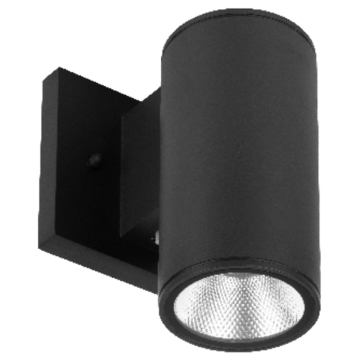 Westgate WMC3 3" LED Cylinder - Wall Mount  - 9W - CCT Selectable - 650 Lumens - 120V - Black