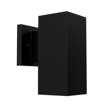Westgate WMCS LED Square Cylinder - Wall Mount - 12W - CCT Selectable - 960 Lumens - 120V - Black