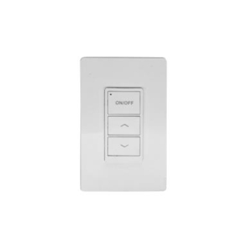 MaxLite Battery Powered 3-Button Wall Switch - Bluetooth - White