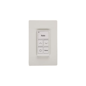 MaxLite Battery Powered 5-Button Wall Switch - Bluetooth - White