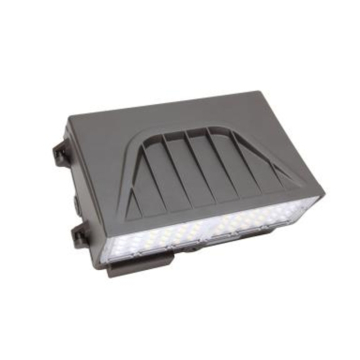 MaxLite WallMax Full-Cutoff LED Wall Pack - 3,095 Max Lumens - 10 | 16 | 20W - Photocell - Controls Ready - 120-277V - Bronze