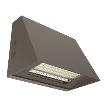 Westgate WPMAX LED Full Cutoff Wall Pack - 5,400 Max Lumens - 25 | 30 | 40W - CCT Selectable - 120-277V - Bronze