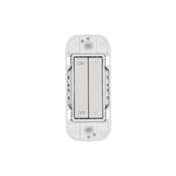 MaxLite EasyRF Battery Operated Double Rocker Wall Switch