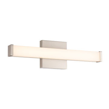 WAC Lighting Slim 18" LED Vanity Light - 1,300 Lumens - 20W - CCT Selectable - 120V - Brushed Nickel
