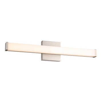 WAC Lighting Slim 24" LED Vanity Light - 1,700 Lumens - 24W - CCT Selectable - 120V - Brushed Nickel