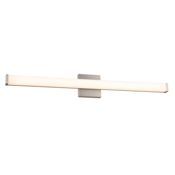 WAC Lighting Slim 36" LED Vanity Light - 2,200 Lumens - 30W - CCT Selectable - 120V - Brushed Nickel