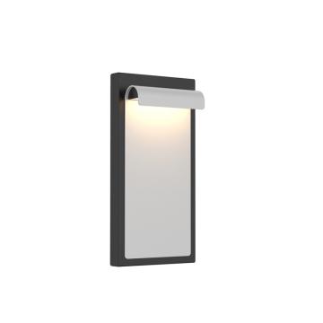 WAC Lighting Cap LED Outdoor Wall Sconce - 215 Lumens - 13W - CCT Selectable - 120V - Graphite Black