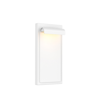 WAC Lighting Cap LED Outdoor Wall Sconce - 215 Lumens - 13W - CCT Selectable - 120V - White