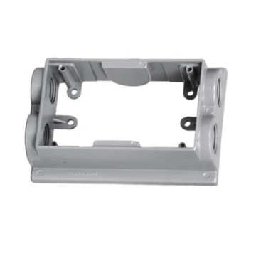 Westgate One-Gang Flanged Extension Box - 1/2" Trade Size - 4 Outlet Holes