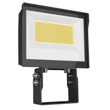 RAB X17 LED Flood Light - Trunnion Mount - Photocell - CCT Selectable - 120-277V - Bronze