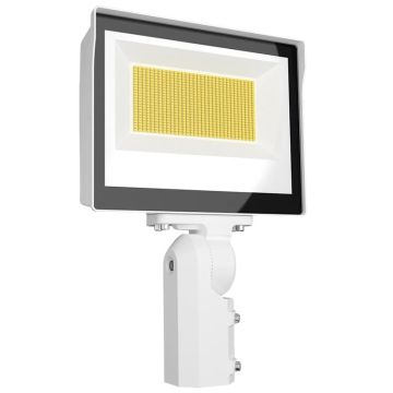 RAB X17 LED Flood Light - Slipfitter Mount - Photocell - 70 | 100 | 140W - CCT Selectable - 120-277V - White