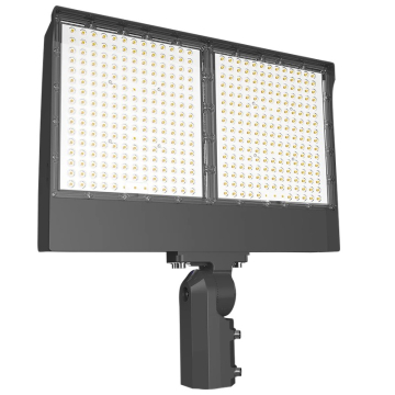 RAB X17 LED Flood Light - Slipfitter Mount - Photocell - 175 | 250 | 330W - CCT Selectable - 120-277V - Bronze