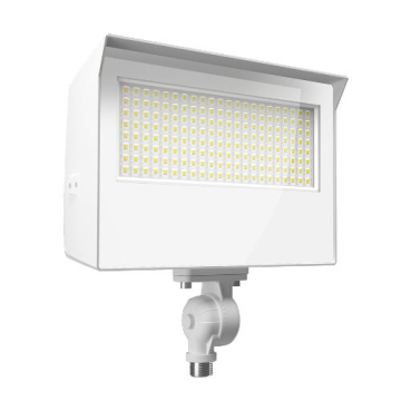 RAB X22 LED Flood Light - 50 | 60 | 70 | 80W - Dual Mount - Photocell - 120-277V - White