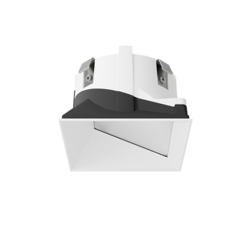 DMF Lighting X-Series 2" Square Downlight Wall Wash Flangeless Trim - White
