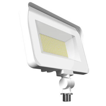 RAB X34 LED Flood Light - 45 | 55 | 65W - CCT Selectable - Knuckle Mount - 120/277V - White