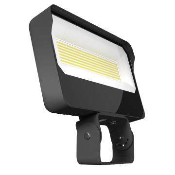 RAB X34 LED Flood Light - 95 | 110 | 130W - CCT Selectable - Trunnion Mount - Photocell - 120-277V - Bronze