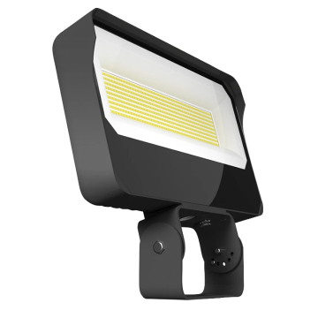 RAB X34 LED Flood Light - 120 | 140 | 160W - CCT Selectable - Trunnion Mount - Photocell - 120-277V - Bronze