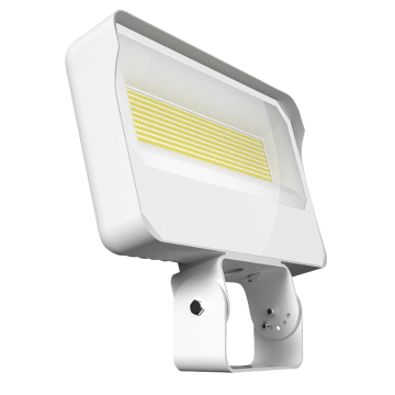 RAB X34 LED Flood Light - 120 | 140 | 160W - CCT Selectable - Trunnion Mount - Photocell - 120-277V - White
