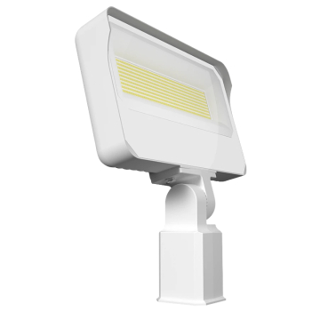 RAB X34 LED Flood Light - 120 | 140 | 160W - CCT Selectable - Slipfitter Mount - Photocell - 120-277V - White