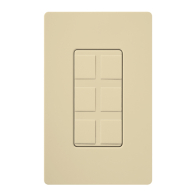 Lutron Multi-Port Frame - Field Customizable - Ivory