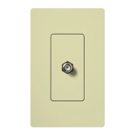 Lutron Claro Cable Jack - Almond