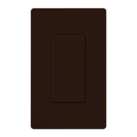 Lutron Claro Blank Insert - Brown