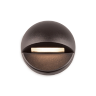 WAC Lighting LED Round Deck and Patio Light - 75 Lumens - 2.8W - 2700K - 12V - Bronze