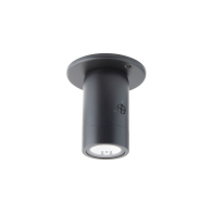 WAC Lighting Estrella 2" LED Indoor / Outdoor Flush Mount - 380 Lumens - 7.5W - CCT Selectable - 12V - Black